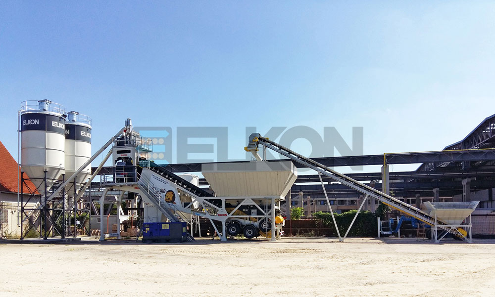 Read more about the article Lion Mobile Concrete Plant for High-Rise Building Projects near Budapest