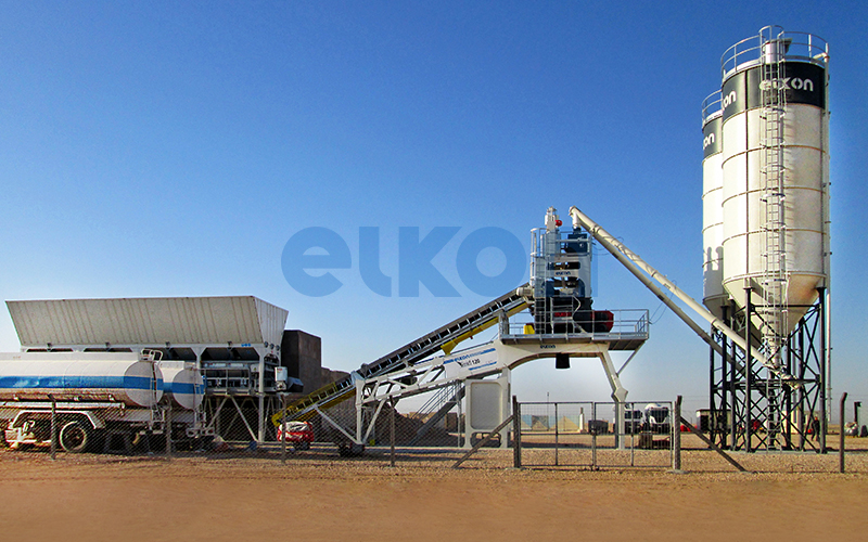 Read more about the article ELKOMIX-120 Compact Concrete Plant for Housing Project in Iraq