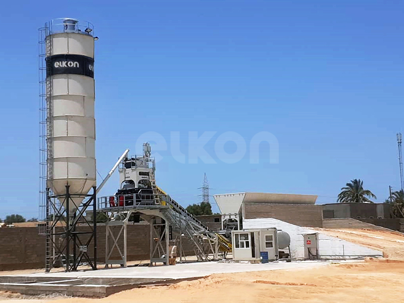 Read more about the article Elkomix-60 Quick Master Concrete Batching Plant to Tripoli,Libya