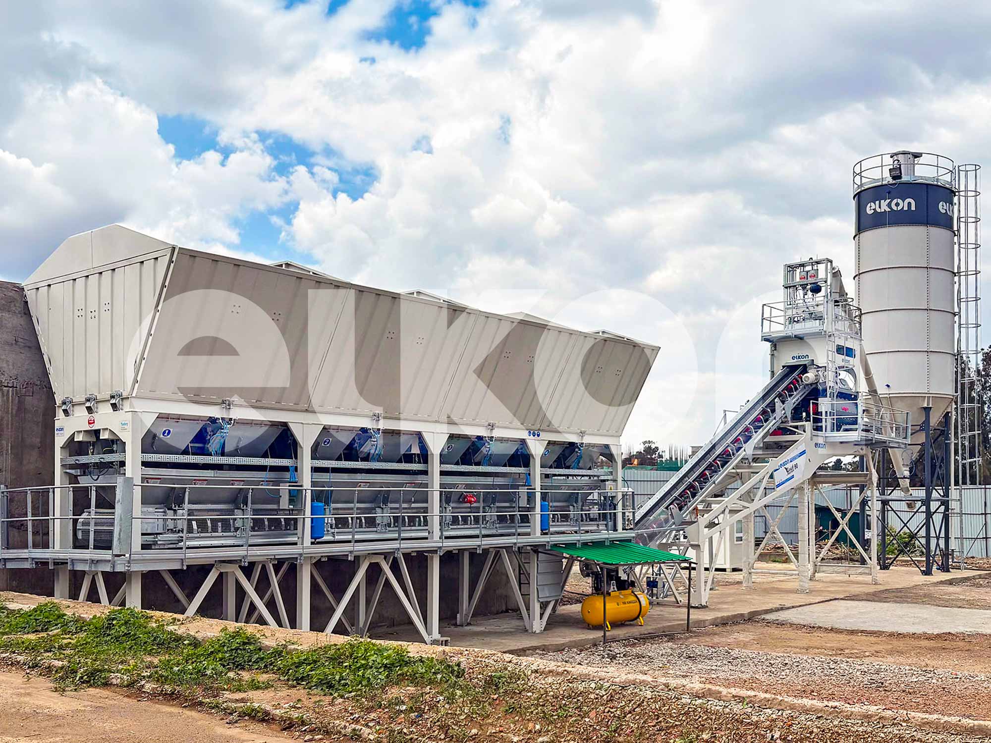 Read more about the article ELKON Supplies Concrete Batching Plant for Ethiopia’s First Tunnel Formwork Mixed-Use Development